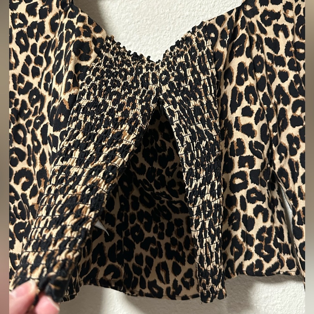 Reformation Leopard Print Top🐆 - Picture 6 of 13